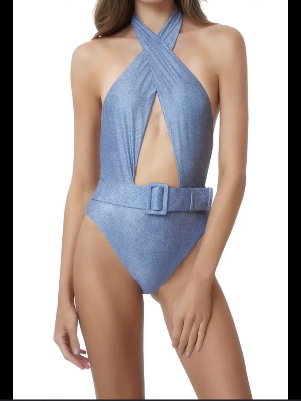 PQ Swim Belted Alex One Piece Bathing suit Swimsuit Resort Pool Party Beach